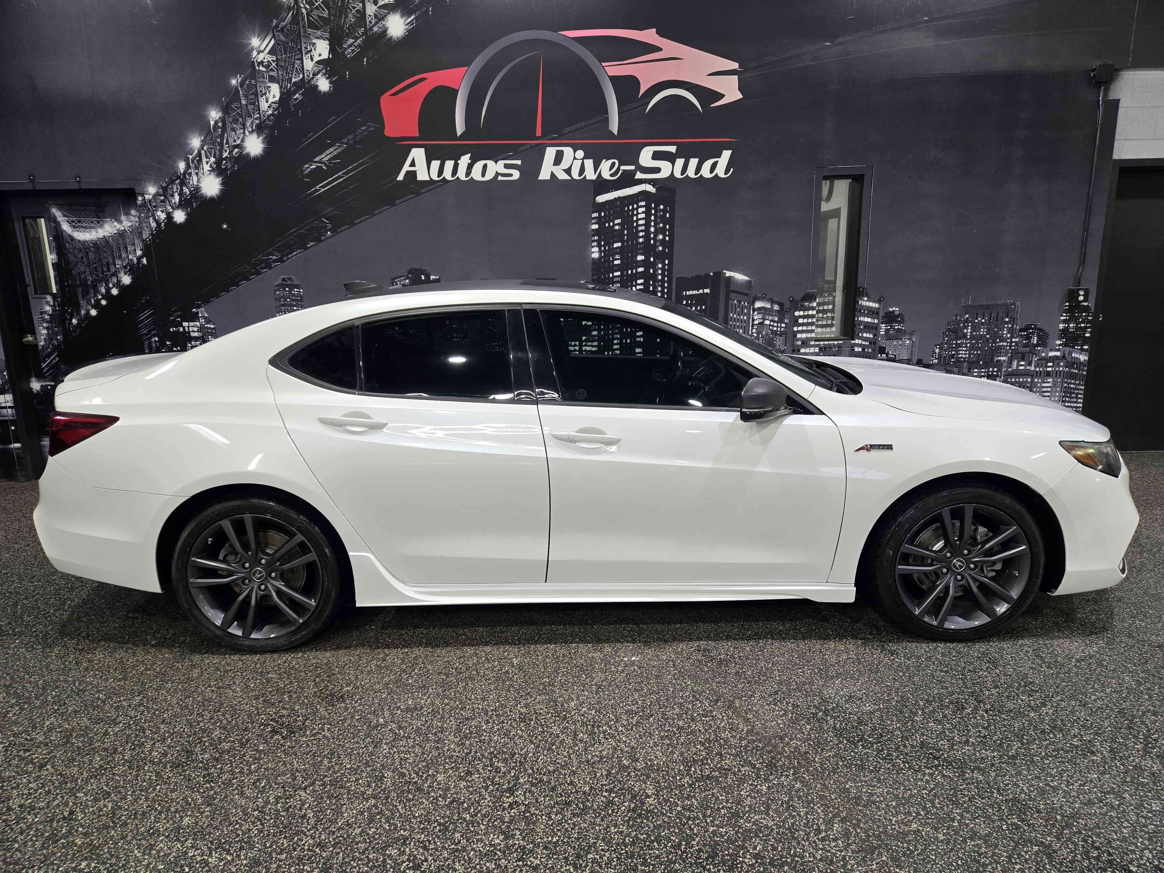 White 2020 Acura TLX Sedan Automatic