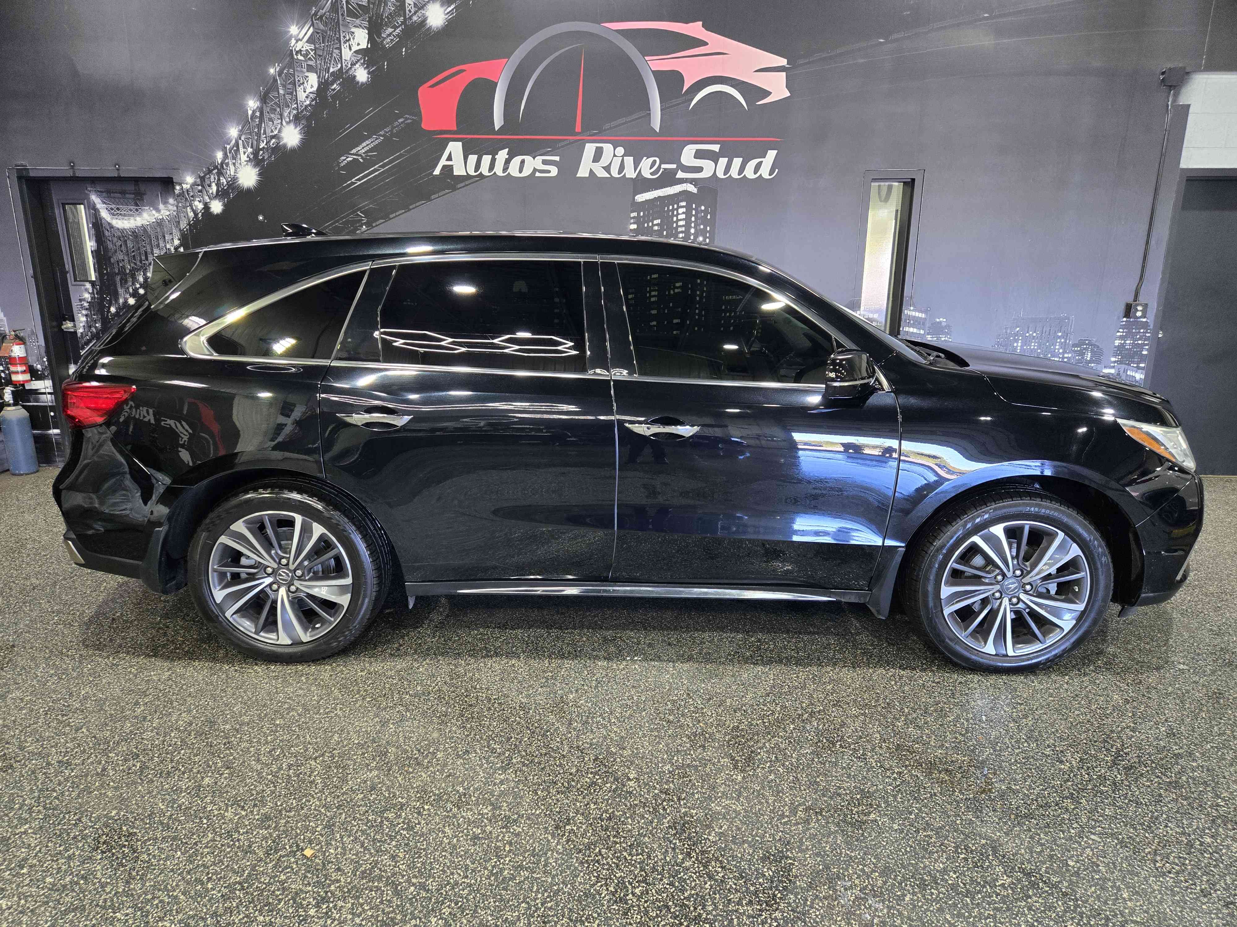 Black 2019 Acura MDX SUV / Crossover All-Wheel Drive Automatic