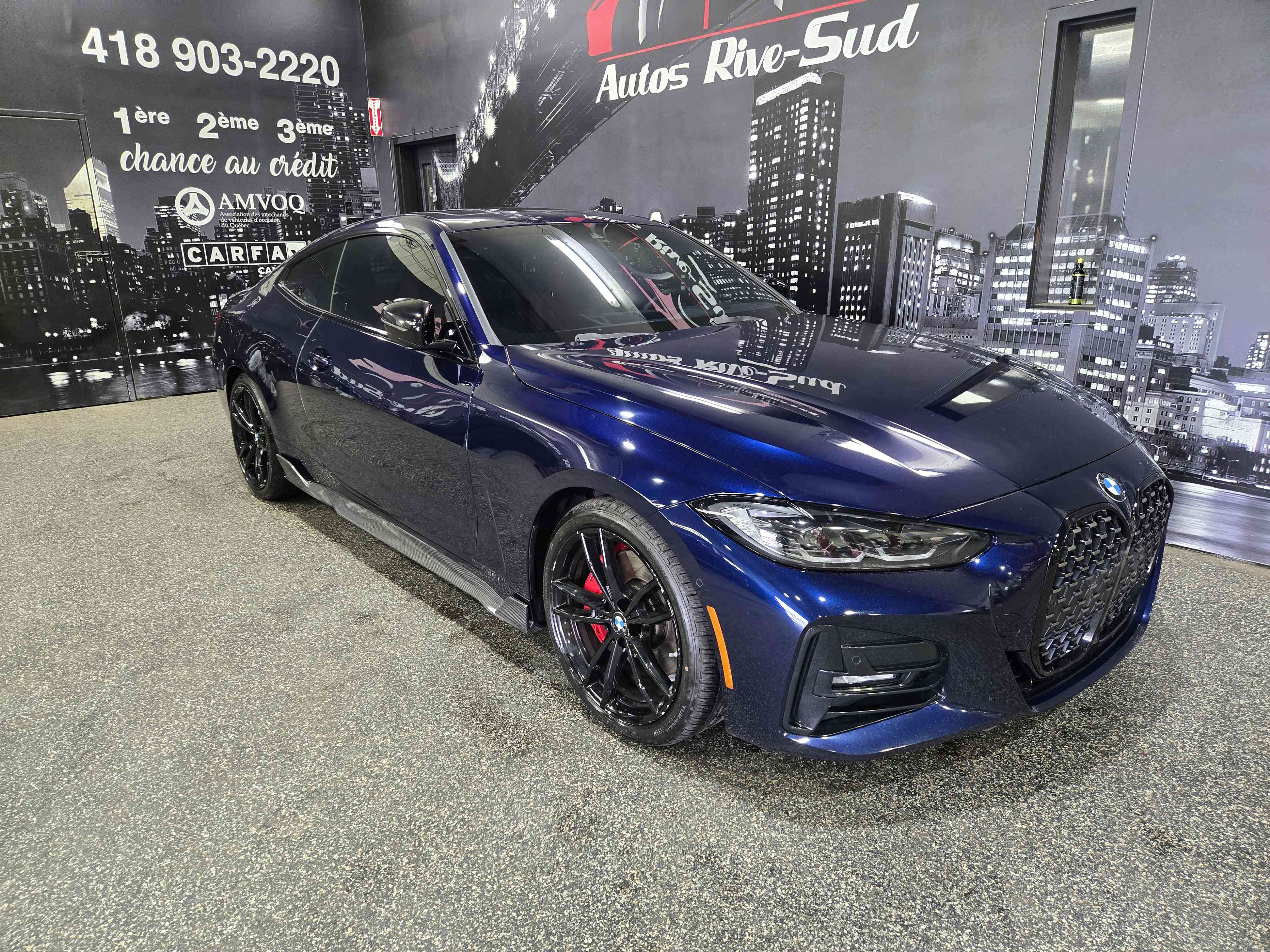 Blue 2024 BMW 4 Series 430i Coupe xDrive Coupe All-Wheel Drive Automatic