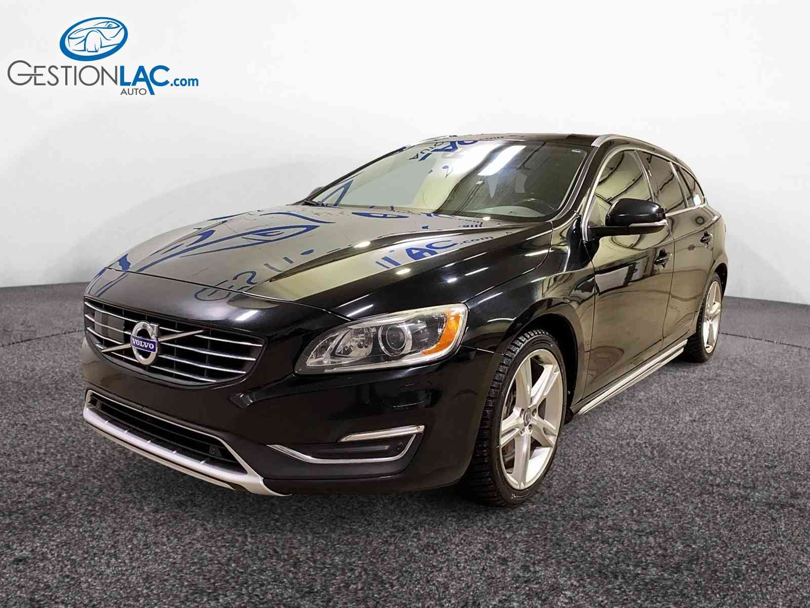 Black 2017 Volvo V60 Wagon All-Wheel Drive Automatic