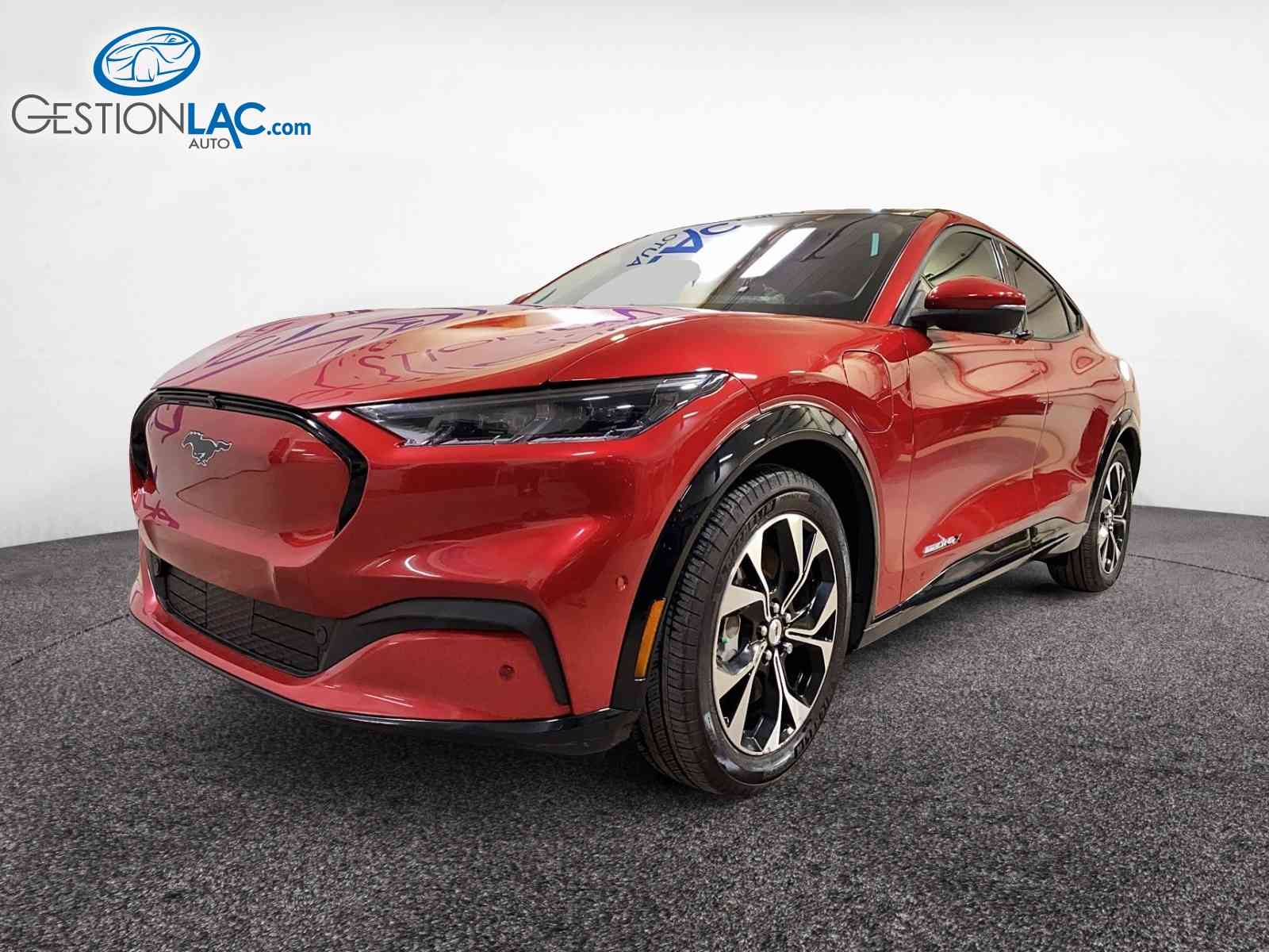 Red 2023 Ford Mustang Mach-E Premium AWD SUV / Crossover All-Wheel Drive Automatic