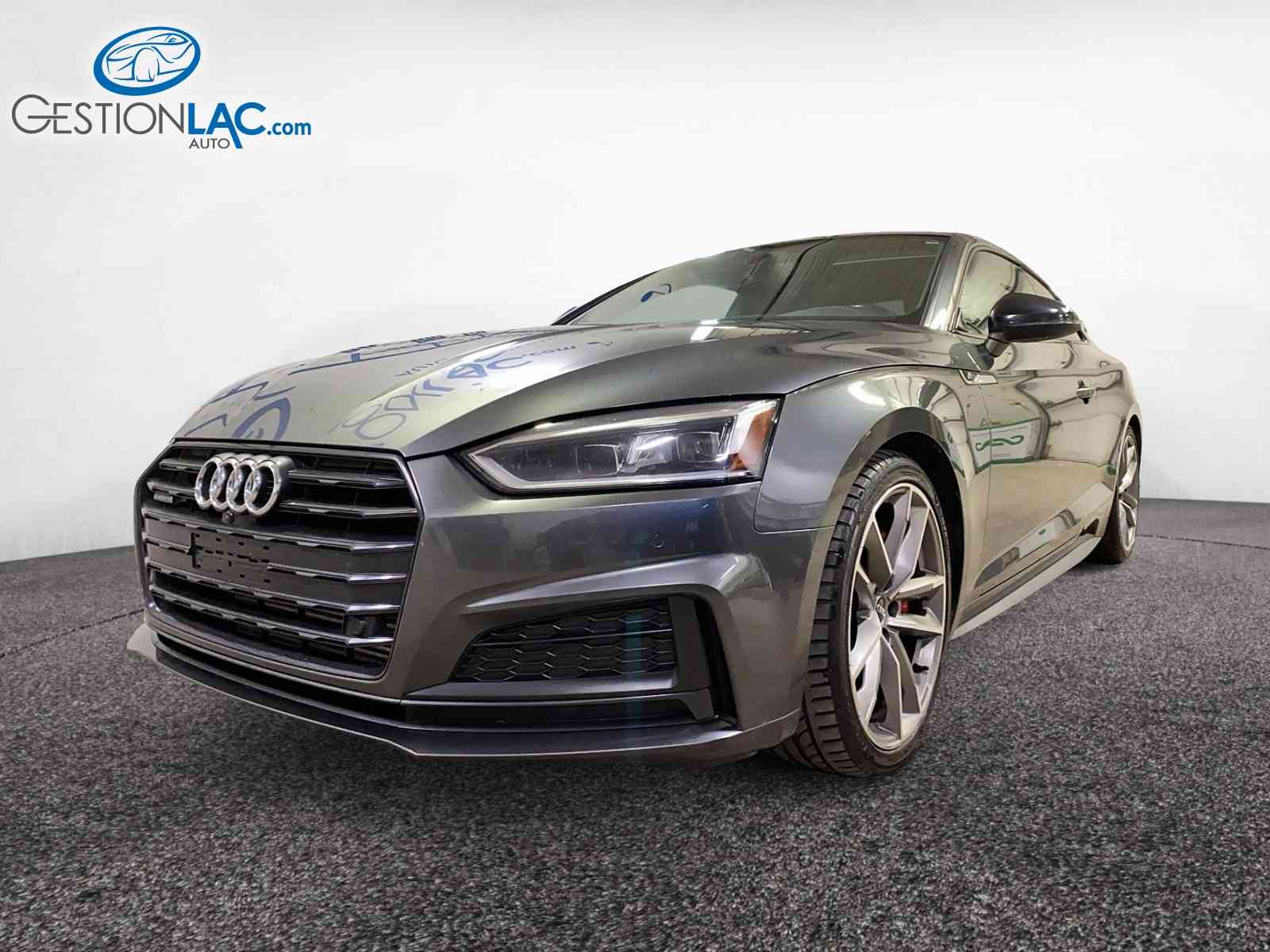 Gray 2019 Audi A5 Coupe All-Wheel Drive Automatic