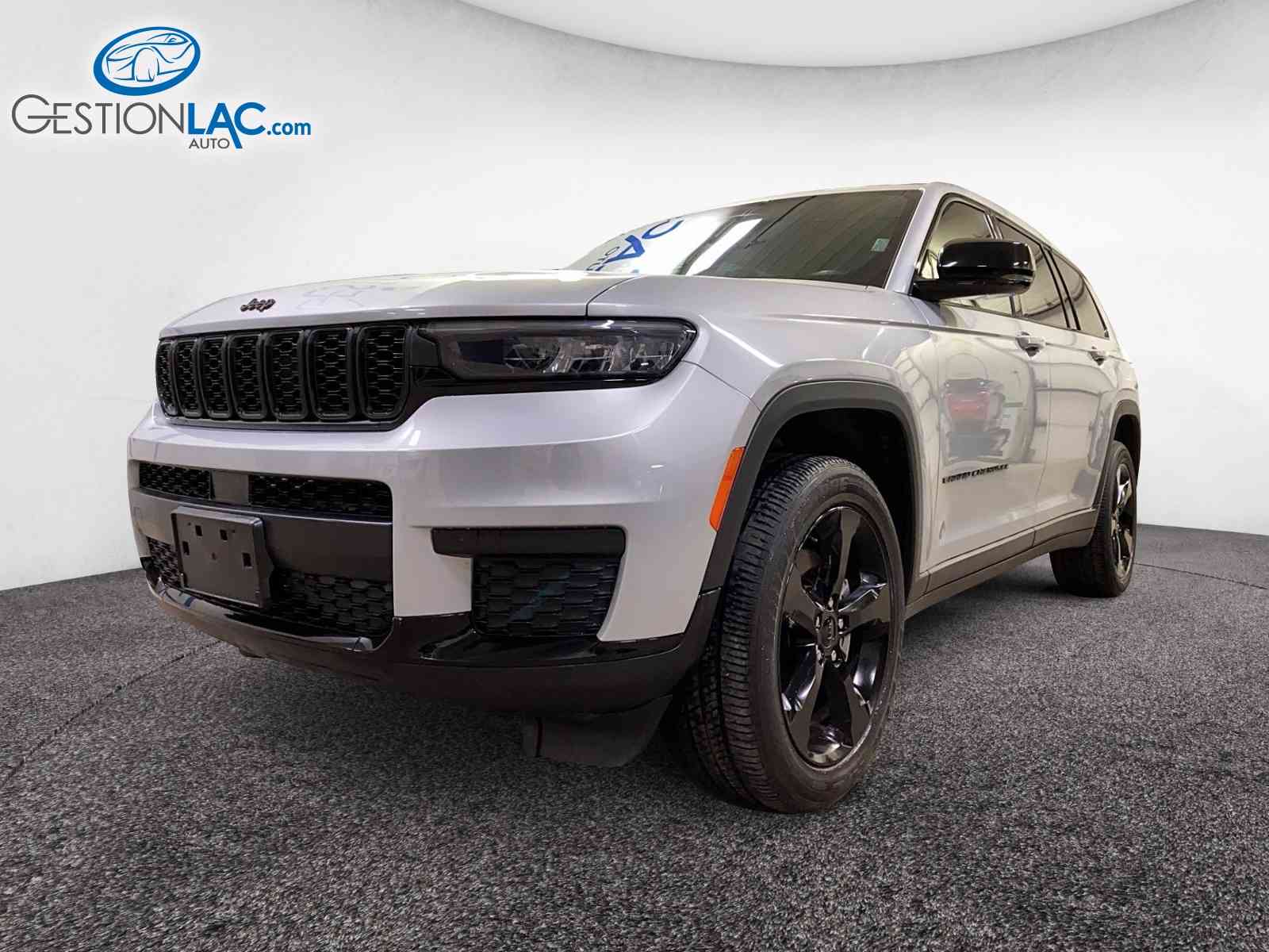 Silver 2021 Jeep Grand Cherokee L SUV / Crossover Four-Wheel Drive Automatic