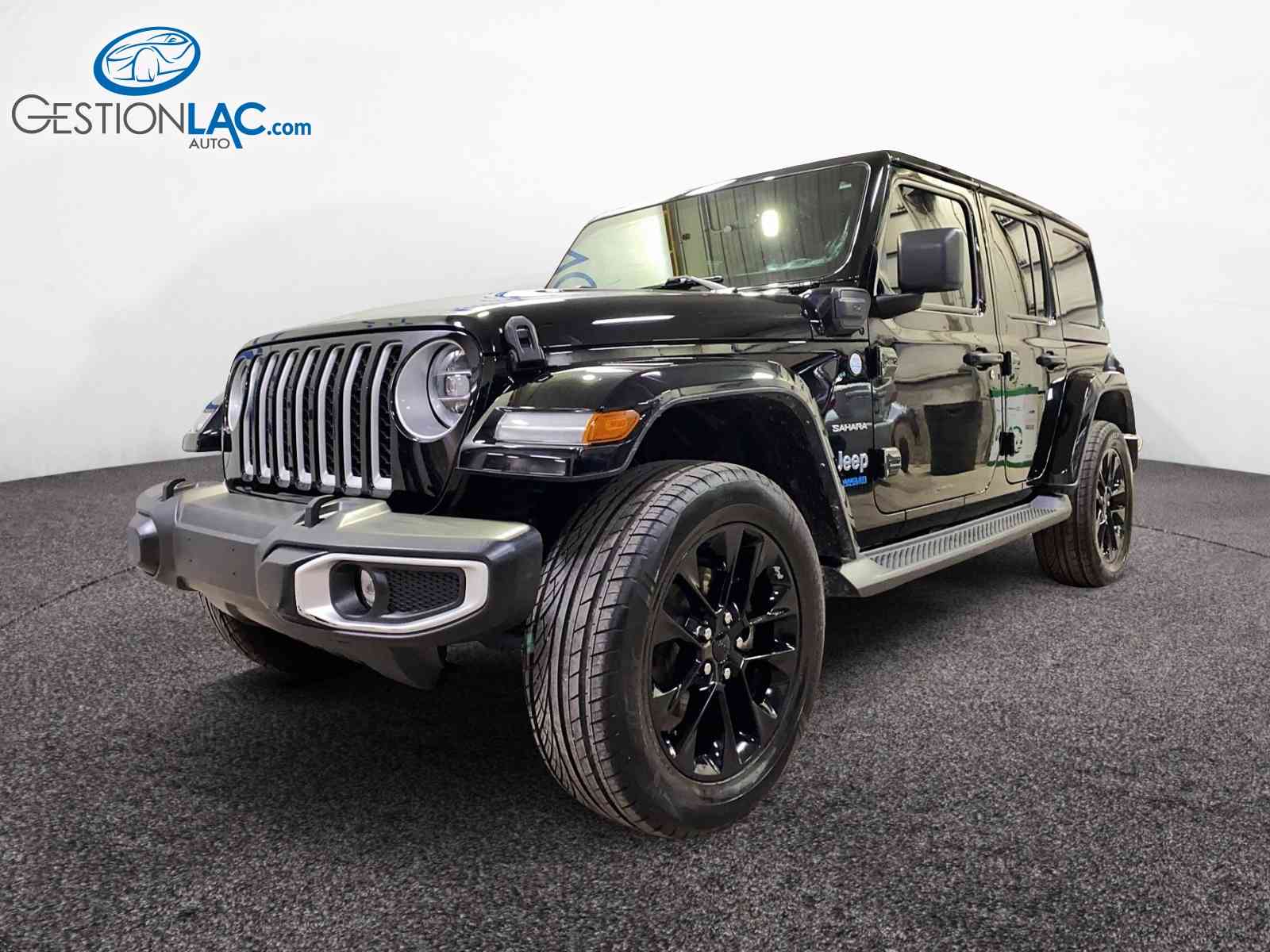 Black 2021 Jeep Wrangler 4xe SUV / Crossover Four-Wheel Drive Automatic