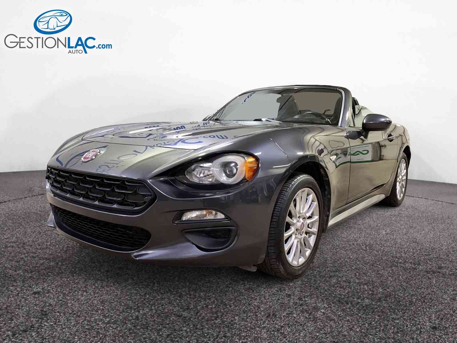Gray 2019 FIAT 124 Spider Convertible Rear-Wheel Drive