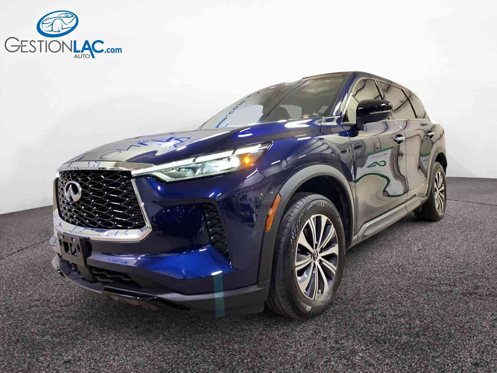 Blue 2024 INFINITI QX60 SUV / Crossover All-Wheel Drive Automatic