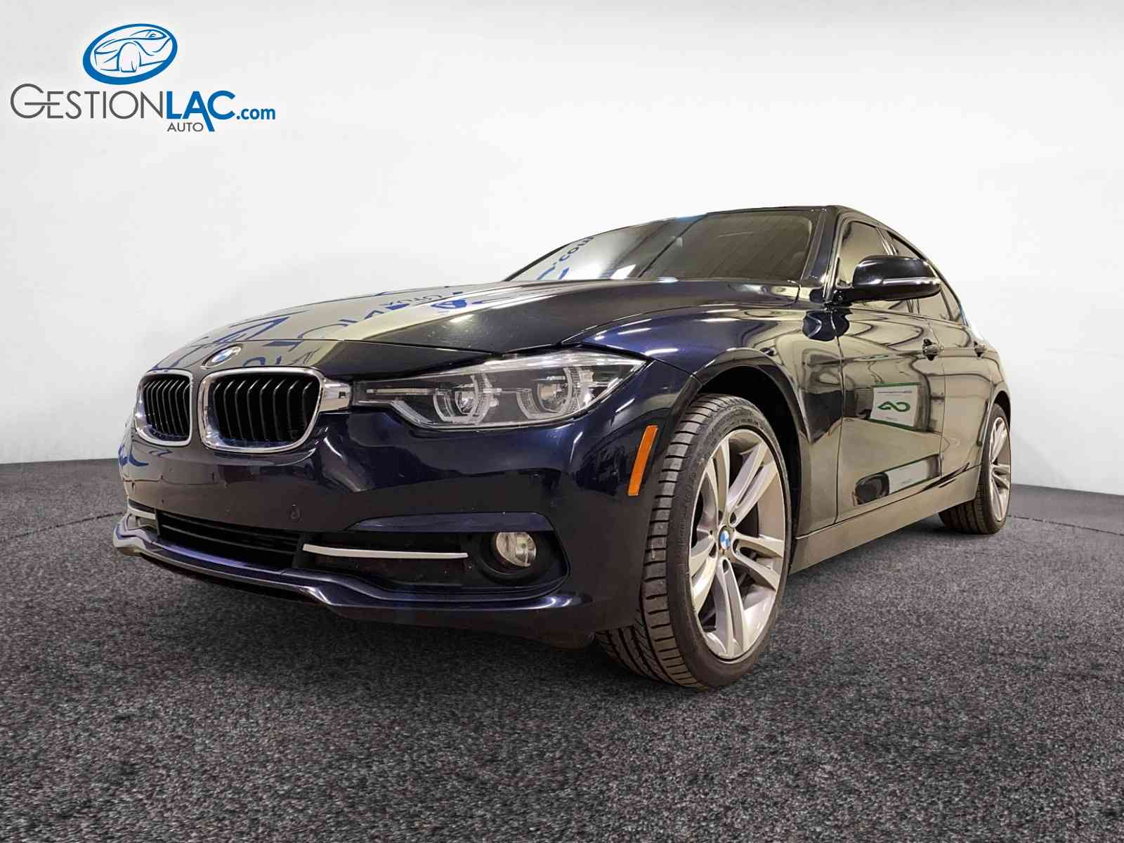 Blue 2017 BMW 3 Series Sedan All-Wheel Drive Automatic